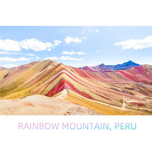 Jigsaw Puzzle for Adults 500/1000/1200/2000PCS Rainbow Mountain Artwork Mindful Game Stress Relief Decor Gift