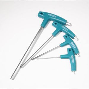 Hex Key Allen Wrench Set 1.5-6mm Hexagonal Wrench with Rubber Handle for Bicycle Motorcycle Car Repairing Wrench Tools