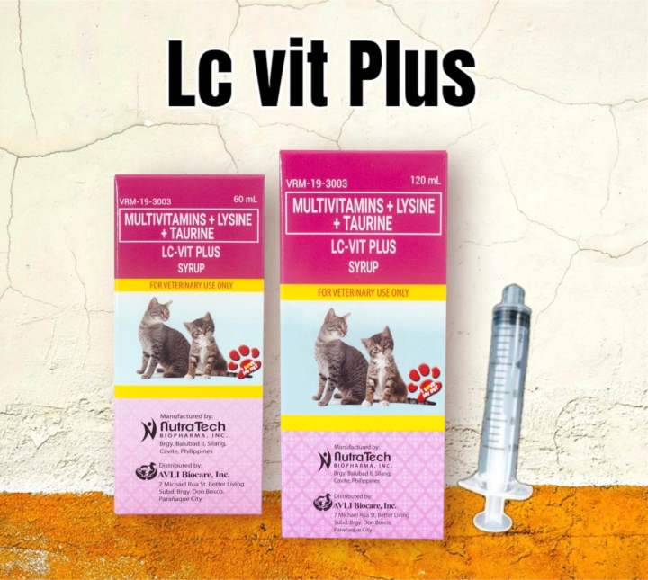 LC Vit plus Syrup for Cats Lazada PH