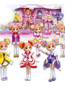 Lejier Little Flower Fairy Doll Summer Anan Outfit Doll Porcelain Children Girls Birthday Gift 6 Years Old Dress up Toy Set