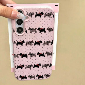 Small Horse Pattern Phone Case For Samsung A17 A37 A57 A56 5G A55 A54 A53 A36 A35 A34 A07 A16 A15 A26 Case Lychee Silicone Cover