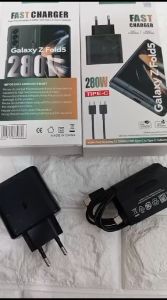 Charger Samsung Galaxy Z Fold 5 280W Super Fast Charging & USB Type C to Type C Cable 5A