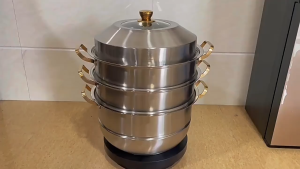 30cm 3/4 Layers 316 Stainless Steel Steam Pot Steamer Cookware Periuk Kukusan