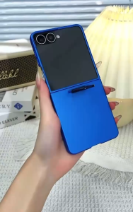 CASE HARDCASE MATTE SAMSUNG Z FLIP 7 + RING CASE SAMSUNG HARDCASE WITH LENS GLASS