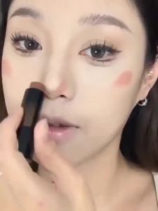 Low Saturation Light Lipstick Nude Brown Color Long Lasting Moisturizing Water Mirror Lip Gloss Natural Rouge Balm Makeup Stick