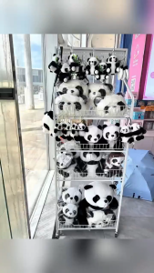 ฟรีตะขอ 15 อัน 4 ล้อทิศทาง ชั้นวางสินค้า ชั้นวางขนม ขั้นวางของ ชั้นขายของ ชั้นวางสินค้าอเนกประสงค์ ชั้นวางของ