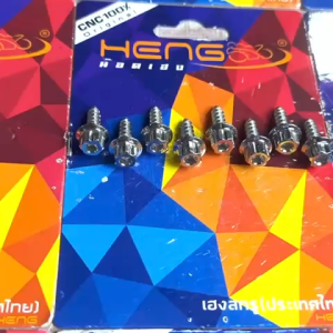 CLICK 160 / PCX 160 / ADV 160 AIRBOX BOLT SET cnc gear / gold / concave / silver / mounting