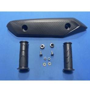 Cover Knalpot Motor Beat 2015 + BAUT + Handgrip Standar Honda Paket Set Untuk Motor Honda Beat 2015 Beat Fi ESP Beat F1