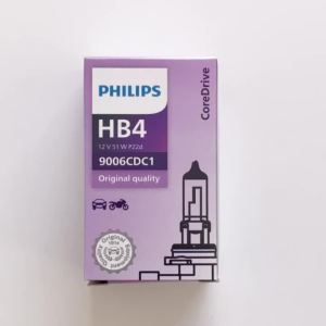 Philips | Bóng Đèn Pha Halogen Ô Tô Philips 9006 HB4 P22d 12V 51W OEM Đèn Sương Mù Sáng Hơn 55W Bán Lẻ Từng Chiếc