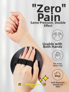 Womens Exfoliating Scrubbing Mitt