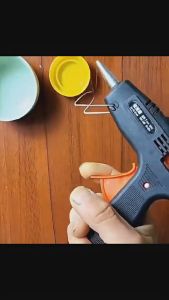 Lem Tembak Mini Elektrik 20 Watt Portable Glue Gun untuk DIY Kerajinan Tangan Multifungsi