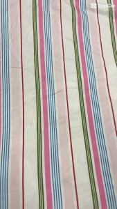 1 Mét Vải Kate Mỏng Mát Sơ Sinh Hoạ Tiết Kẻ Sọc Dọc Khổ 1m5 Hàng Công Ty
