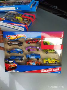 MURAH Mainan Die Cast 1 set isi 10 hotwhell Bahan Besi COD