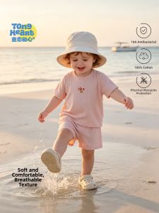 TONGLIANCHUXIN | Cotton Thin Summer Infant Clothing Set