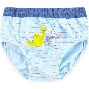 Pure Cotton Boys Underwear Triangle 100% Cotton Baby Boys Shorts Comfortable Breathable Sweat Absorbent Elastic Waist Design