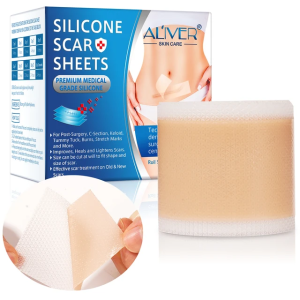 🇸🇬#1 SCAR treatment scar removal scar patch scar sticker ALIVER silicone scar sheet 1.6" x 120" (4cm x 300cm) roll