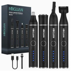 Man Body Trimmer Grooming Kit 4IN1 Multi-Functional Trimmer for NoseBeardEyebrowPrivate Area Hair Trimmer Personal Care Tools