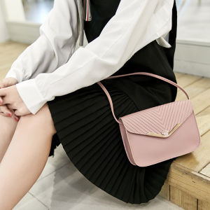 Tas Selempang Bahu Wanita Mini Kulit PU Shoulder Bag Fashion Korea Style Kekinian Simpel COD T43