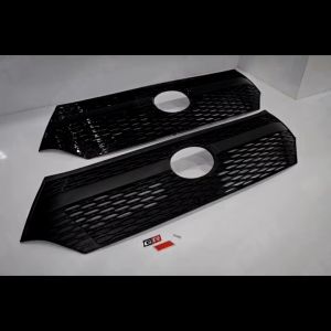 Perodua Axia 2023 GR Front Grill Mesh Honeycomb Design ABS Grilles Exterior Decoration Axia A300