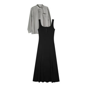 DVDK | Summer Stylish Youth-Enhancing Womens Korean Style Dress Set