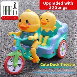 Educational Electronic Toy Rabbit Tricycle