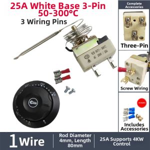 CHUANGYI | Wide Temperature Range Thermostat 220V 25A