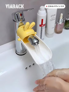 Silicone Faucet Extender for Kids Longened Handwashing Splashproof Water Saving Device New Experience in Hygiene Care