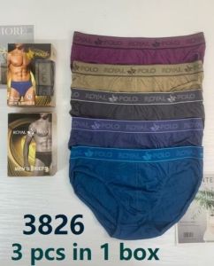 ROYAL POLO Men’s Boxer briefs cotton Underwear/seluar dalam Lelaki