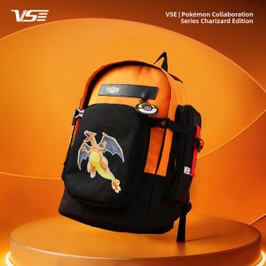 VenSon | pokemon center Pokemon Pikachu Collab Large Capacity Double Shoulder Bag