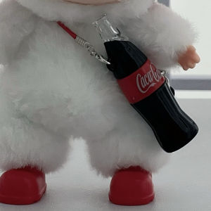 Plush Doll Doll Pendant with Accessories - Cola Can Small Pendant - Labubu Cola Pendant Accessories(Suitable for doll decoration