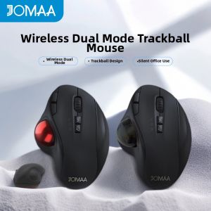 JOMAA | Ergonomic Trackball Wireless Bluetooth Silent Rechargeable Mouse