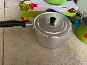 Nồi quấy bột nấu cháo - quánh nấu bột chống dính cho bé 12cm 14cm