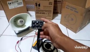 Modul Sirine Senken 60 Watt & Set Speaker TOA ZH610S 10 Watt