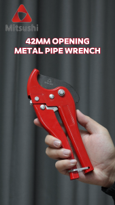Mitsushi Pvc Cutter Pipe 42MM/35MM Sharp Blade Cutting Pipes Plumbing Tools Ratchet Pipe Scissors