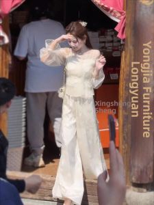 XUECAIQI | Plus Size Chinese Style Embroidery Suit