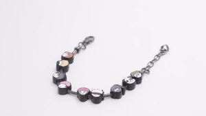 Anime Metal Jujutsu Kaisen Bracelet Fushiguro Megumi Yuji DIY Cartoon Pendant Detachable Bracelet Fans Cosplay Jewelry Gift