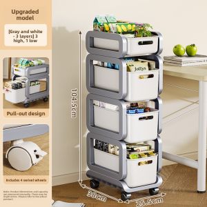MEIZHUFU | Mobile Drawer Storage Rack Multi-layer