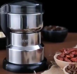 เครื่องบดอาหาร ผสมเครื่องเทศ ปริมาณ 100 บาท กลได้แรก รวมเครื่องปรุงรส บดเป็นผงหรือเป็นแบบน้ำๆ เครื่องบดข้าวเด็ก แกงแดง แกงเขียวหวาน แกงเหลือง เครื่องบด มัลติฟังก์ชั่น เครื่องบดพริก กระเทียมบดไทย น้ำพริกเผโ่มไทย เครื่องปั่นบด เครื่องบดผง เครื่