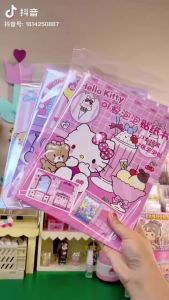 Sanrio Series Quiet Book Cute Bubble Sticker Book Kuromi/Melody/Cinnamoroll Bubble Sticker