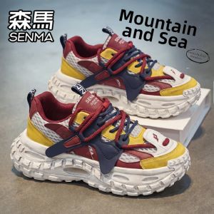 SENMA | Breathable Sports Leisure Running Thick Sole Height Increasing Shoes