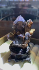 ✨ 乌拉圭彩晶｜小牙闪 [绿 × 紫] 💚Natural Raw Uruguay Crystal Natural Green & Purple Tones · Raw Form