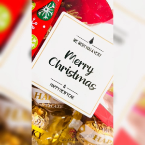 Ferrero Rocher 24pcs Christmas SNOW GIFT - Kado Natal Coklat Natal - Christmas Gift - HNTL002