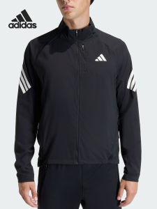 adidas | Spring Autumn Mens Stand Collar Running Jacket