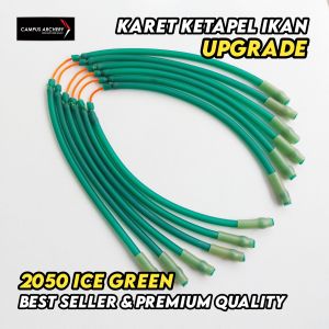 UPGRADE Karet Ketapel Ikan 2050 Siap Pakai Premium Rubberband Slingshot Fishing