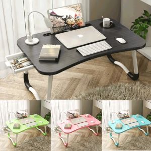 Azgalery MJB02 / Meja Lipat Portable Meja Laptop Belajar Anak Sekolah Serbaguna Praktis Import Jakarta / COD