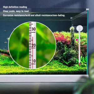 C.N. Aquarium Glass Fish Tank Water Temperature Measurement Fishbowl Meter Thermometer