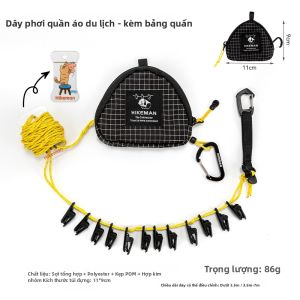 HIKEMAN | Dây Phơi Quần Áo Chống Gió Tiện Lợi