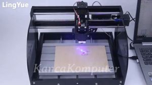 TwoWin Max Printer 3D Ukir Kayu GRBL Laser 1000 mW - CNC 3018 Pro