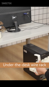 Cable Organizer Under Tabler Cable Management Organizer Cable tray No Drill Required