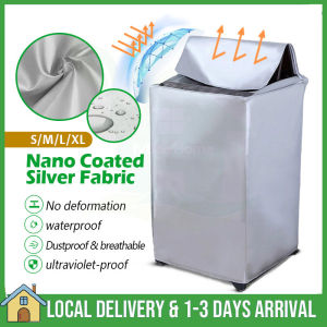 Universal Washing Machine Cover Roller Washer Covers Waterproof Dustproof Sun Protection Top Loading Washing Machine Cover
